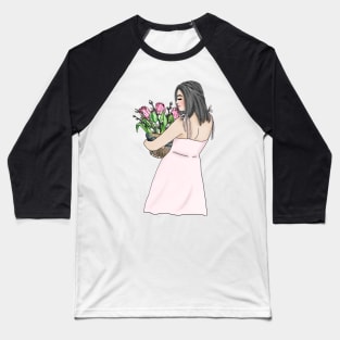 Tulip girl 1 Baseball T-Shirt